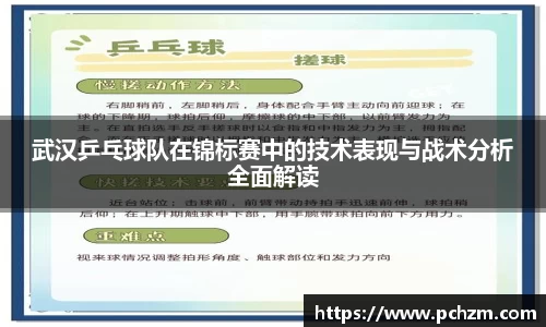 武汉乒乓球队在锦标赛中的技术表现与战术分析全面解读