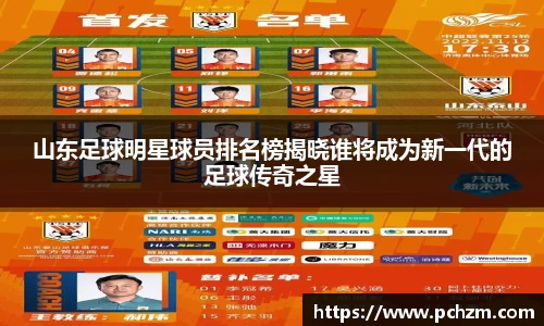 山东足球明星球员排名榜揭晓谁将成为新一代的足球传奇之星